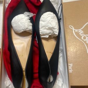 Christian Louboutin  Ballalla Flat Nappa worn once for 1 hour
